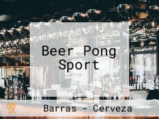 Beer Pong Sport