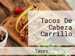 Tacos De Cabeza Carrillo