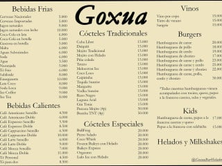 Goxua Ice Cream Cocktail Terrace Lounge