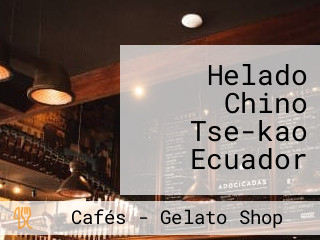 Helado Chino Tse-kao Ecuador