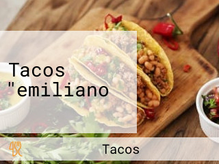 Tacos "emiliano