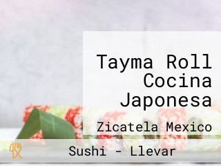 Tayma Roll Cocina Japonesa