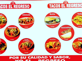 Tacos El Regreso.