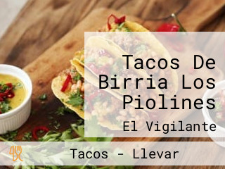 Tacos De Birria Los Piolines
