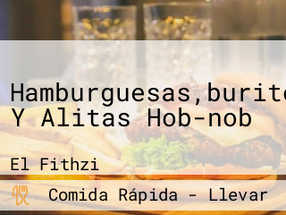 Hamburguesas,buritos Y Alitas Hob-nob