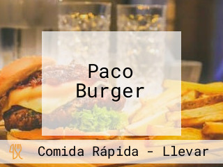 Paco Burger