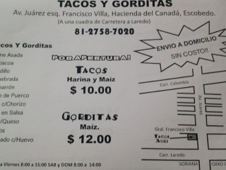 Tacos Y Gorditas El Profe