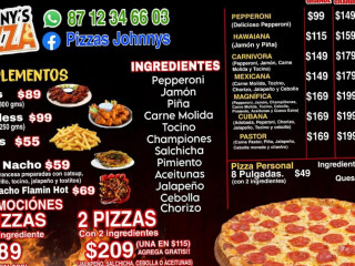 Pizzas Johnnys 5 De Mayo