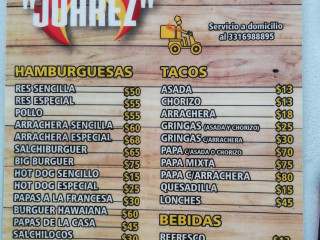 Hamburguesas Y Tacos Juarez