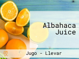 Albahaca Juice