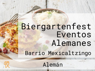 Biergartenfest Eventos Alemanes