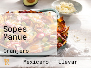 Sopes Manue