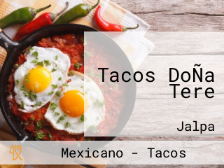 Tacos DoÑa Tere