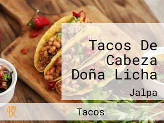 Tacos De Cabeza Doña Licha