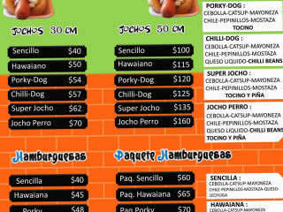 Jochos Perros Hot Dogs Gigantes