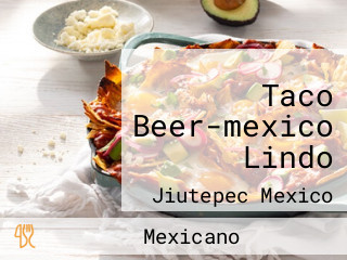 Taco Beer-mexico Lindo