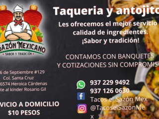 Tacos El Sazón Mexicano