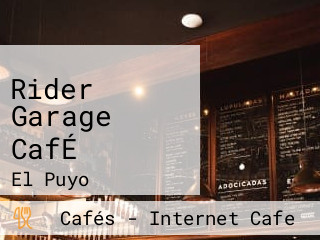 Rider Garage CafÉ