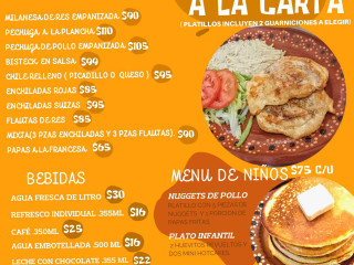 Las Amelias, Almuerzos Y Comida Mexicana