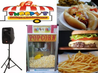 Snoopy Hotdogs Hamburguesas