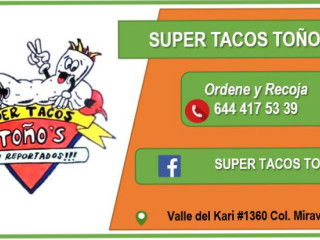 Super Tacos Toño's