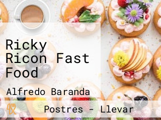 Ricky Ricon Fast Food