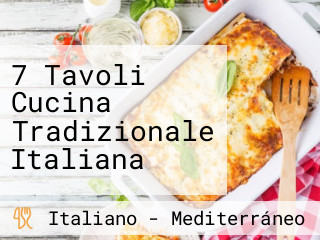 7 Tavoli Cucina Tradizionale Italiana