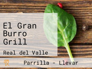 El Gran Burro Grill