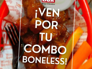 W&b Wings And Boneless Box