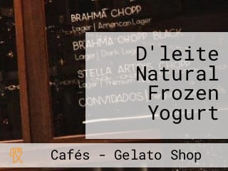 D'leite Natural Frozen Yogurt