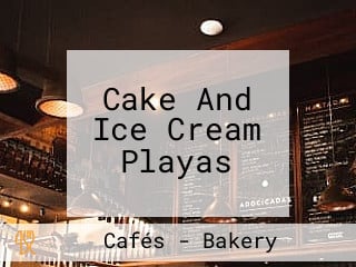 Cake And Ice Cream Playas