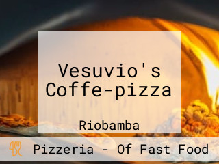 Vesuvio's Coffe-pizza aus Riobamba Speisekarte