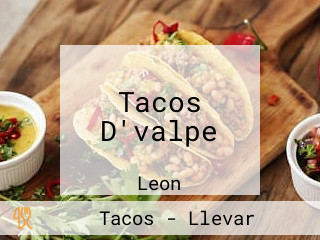 Tacos D'valpe