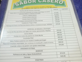 Sabor Casero