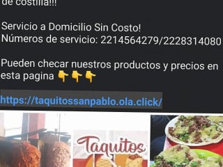 Taquitos San Pablo