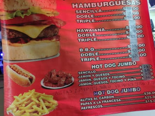 Hamburguesas Al Carbon Pancho