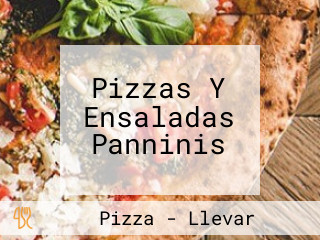 Pizzas Y Ensaladas Panninis