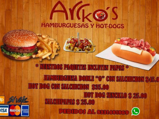 Hamburguesas Y Hot Dogs Arcko's