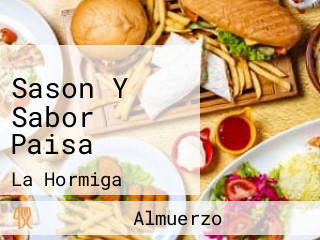 Sason Y Sabor Paisa