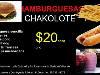 Hamburguesas El Chakolote