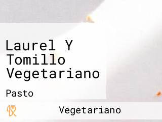 Laurel Y Tomillo Vegetariano