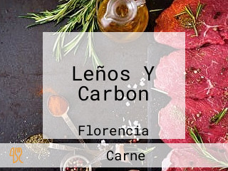 Leños Y Carbon