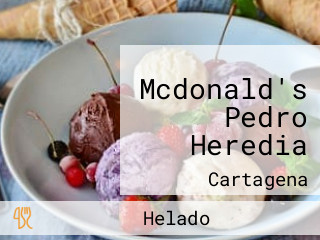 Mcdonald's Pedro Heredia