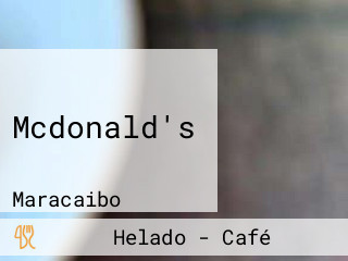 Mcdonald's