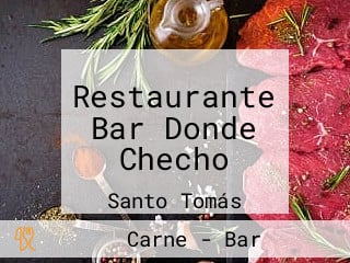 Restaurante Bar Donde Checho