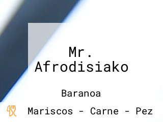 Mr. Afrodisiako