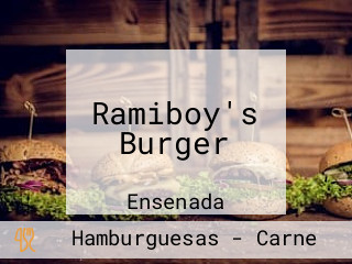 Ramiboy's Burger