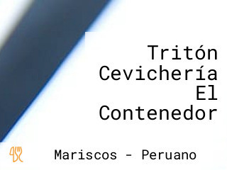 Tritón Cevichería El Contenedor