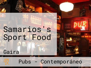 Samarios's Sport Food