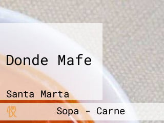 Donde Mafe